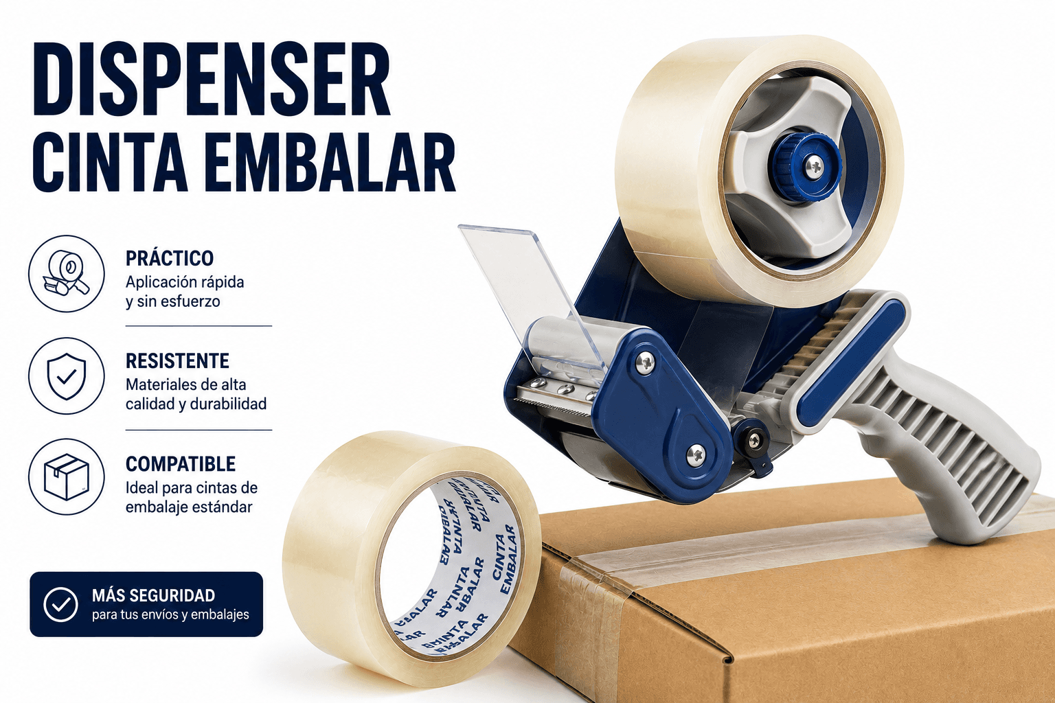 Dispenser Cinta de Embalar